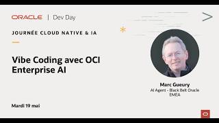 Vibe Coding avec OCI Enterprise AI