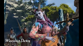 Weeping Dawn - Baldur's Gate III In Game Song Cinematic