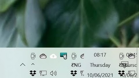 windows 10 - System Tray missing