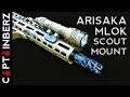 Arisaka Defense M-LOK Scout Weapon Light Mounts