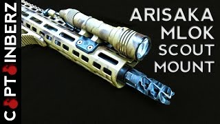 Arisaka Defense M-LOK Scout Weapon Light Mounts