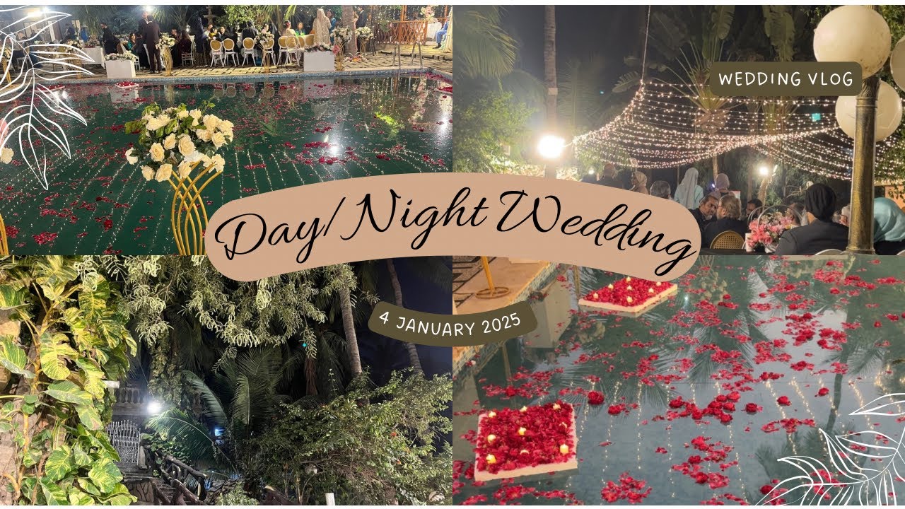 Day Wedding Vlog | Daytime Reception | Wedding Season | Winters Wedding in Karachi |TheKhansWanderer