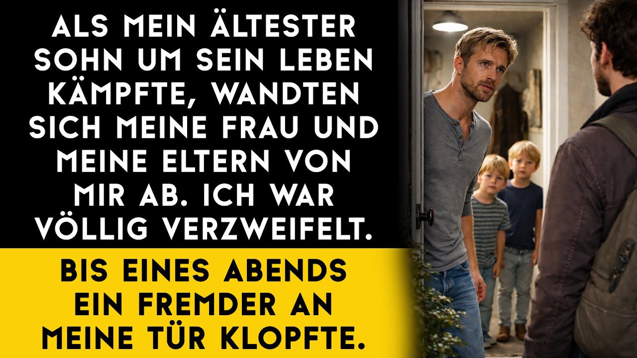 Ich blieb allein mit zwei kleinen Söhnen … bis eines Tages an der Tür geklopft wurde
