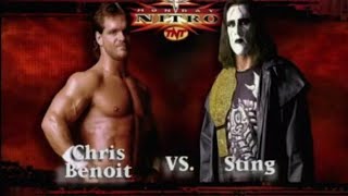 Sting vs Chris Benoit:WCW Title Part 2