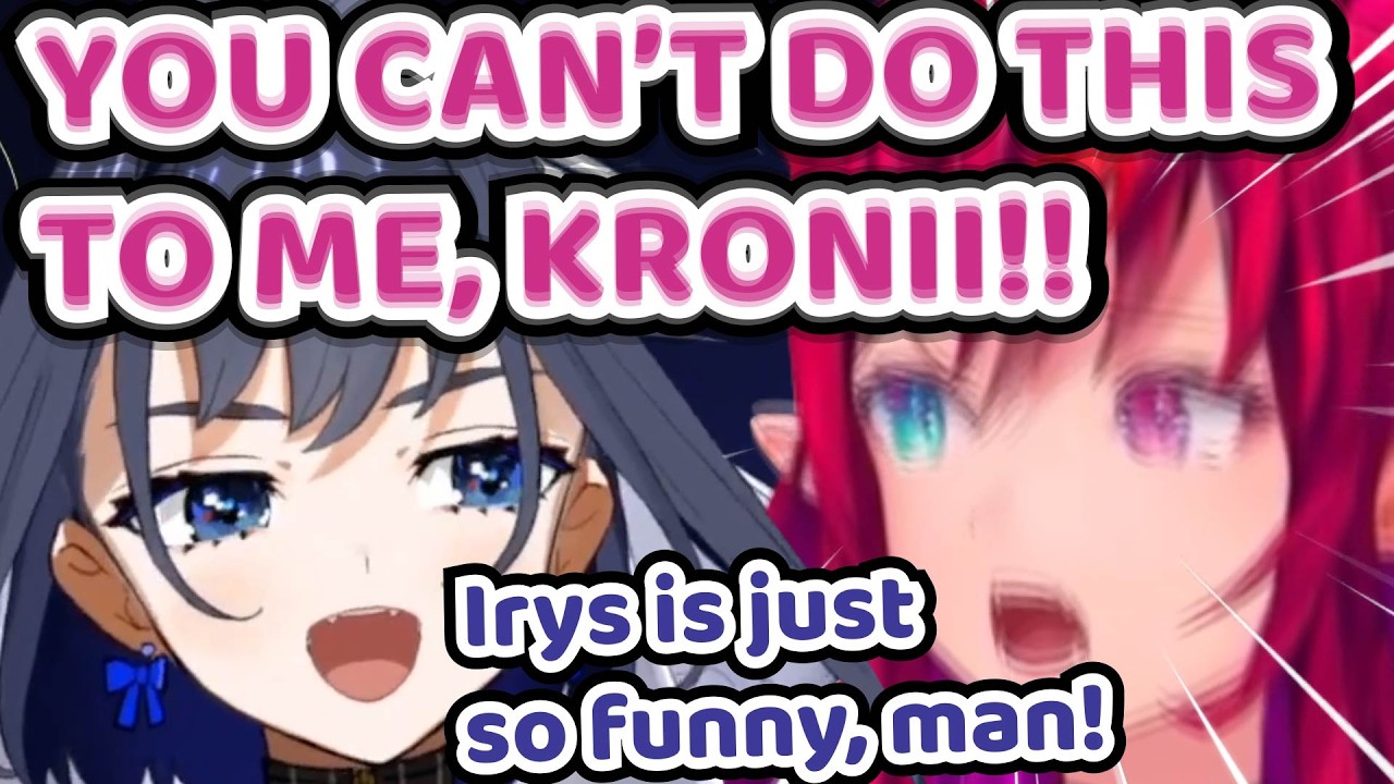 Kronii Just KNOWS How to Deal With Irys' Childish Shenanigans