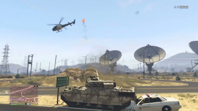 GTA 5 military base location and how to steal the Rhino tank, fighter jet,  attack chopper and Titan explained