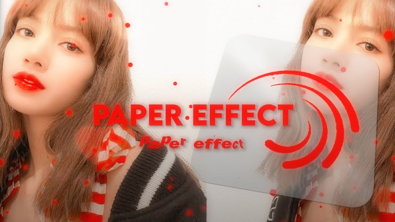 Alight Motion paper effect tutorial. - YouTube