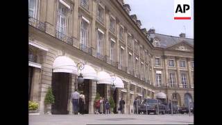 France - Inquiry into Princess of Wales' crash