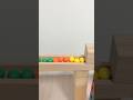 Marble Run Race ASMR | Yelow, Orange and Greend Marbles