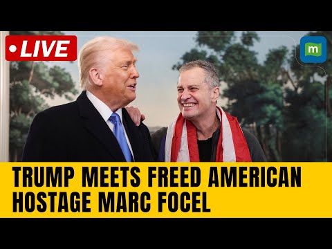 Live: US President Trump welcomes American schoolteacher Marc Fogel who was released by Russia |N18G Episode cover