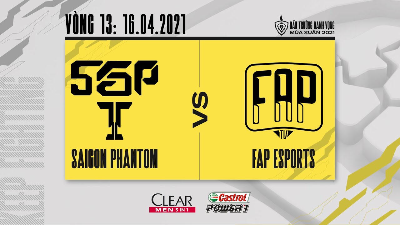 Saigon Phantom vs Fap Esports - Vòng 13 [16.04.2021] | ĐTDV mùa Xuân 2021