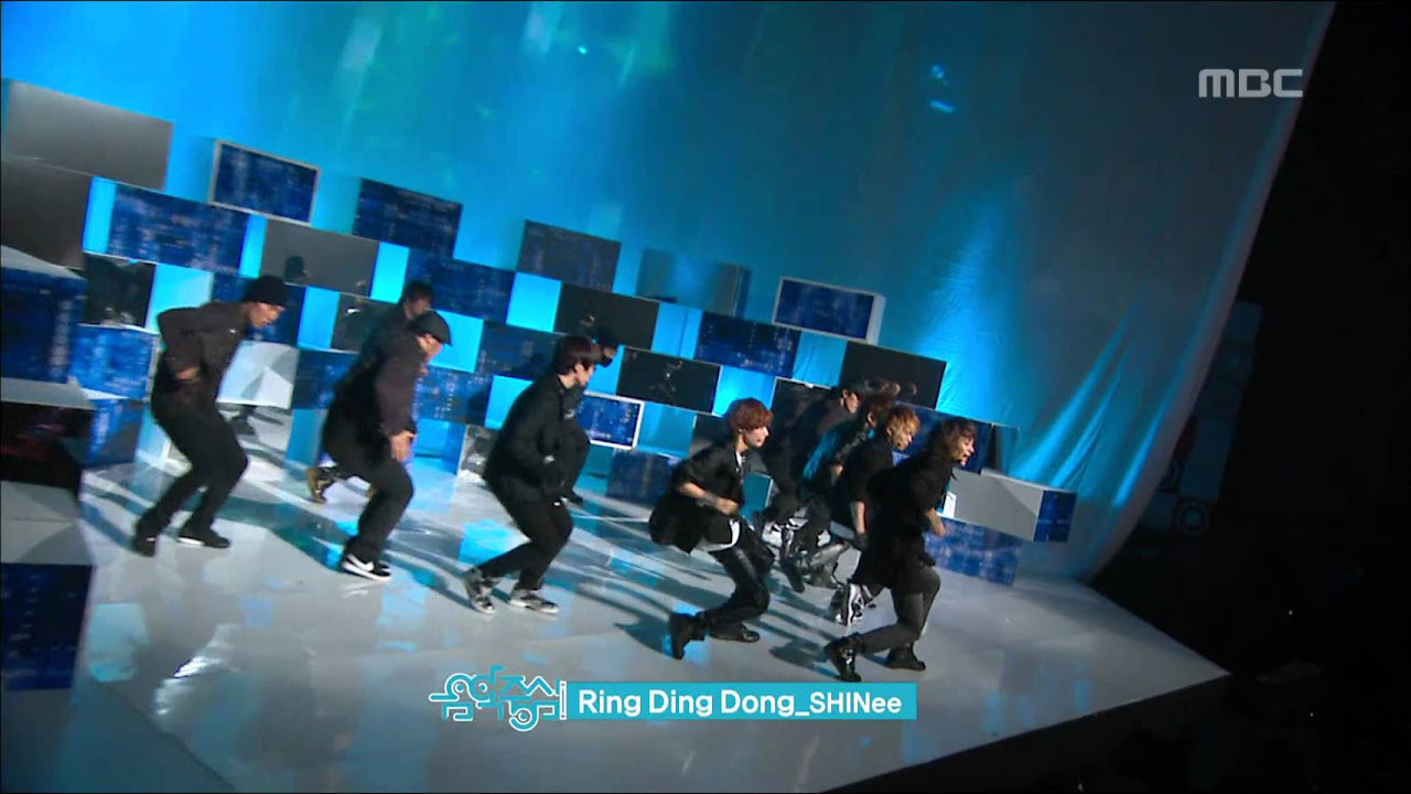 SHINee - Ring Ding Dong, 샤이니 - 링 딩 동, Music Core 20091031