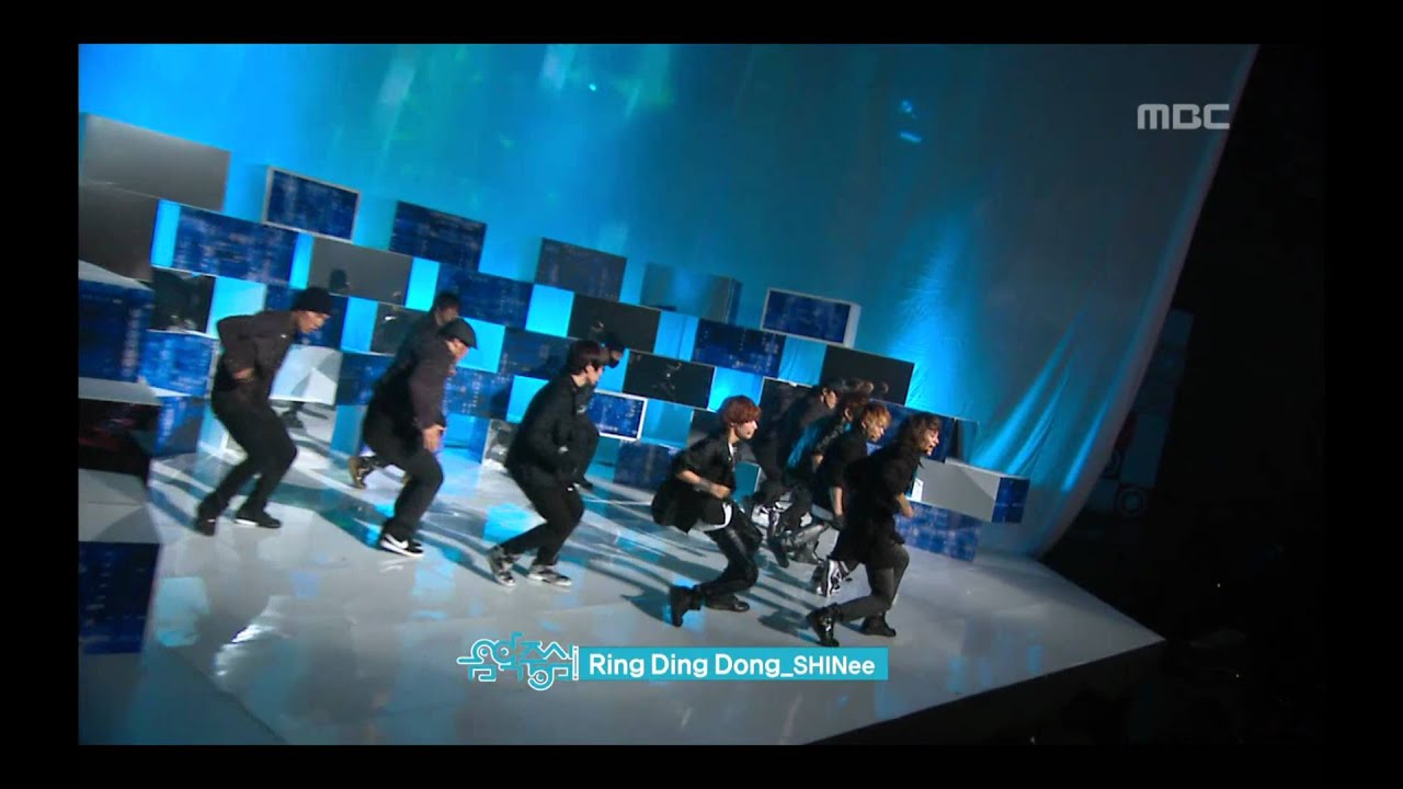SHINee - Ring Ding Dong, 샤이니 - 링 딩 동, Music Core 20091031