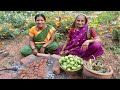 गावरान चवीचं मडक्यातलं वांग्याचं भरीत आणि कुरकुरीत काप Traditional Baingan bharta with spicy chips