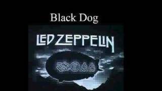 Black dog--led zeppelin chords