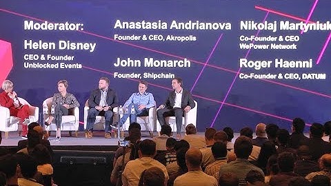 Datum at Blockchain World Conference 2017