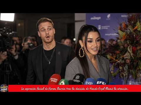 La expresión facial de Kerem Bursin tras la decisión de Hande Erçel llamó la atención.