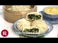 【彬彬有院】食•香菇青菜 素包子/Chinese Steamed bun with Mushrooms and Shanghai Cabbage