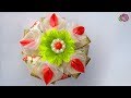 Бант с георгином. Канзаши МК/Bow with Dahlia. DIY Kanzashi