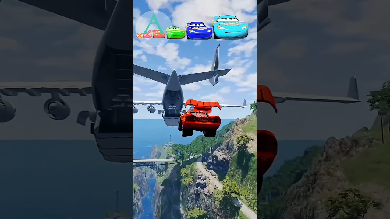 which car reach to plane 