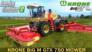 Farming Simulator 17 Krone Big M Gtx 750 Mower