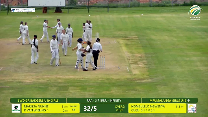 Mpumalanga U19 Women vs Garden Route Badgers U19 Women - CSA U19 Women's Week | NWU Jool 2