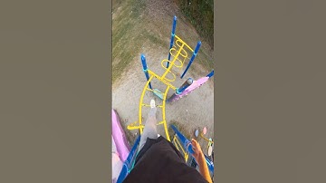 Bella ciao parkour playground climb pov