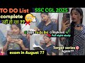 3 din ka To Do list🎯completed ✅ 📚 || #studymotivation #ssccgl