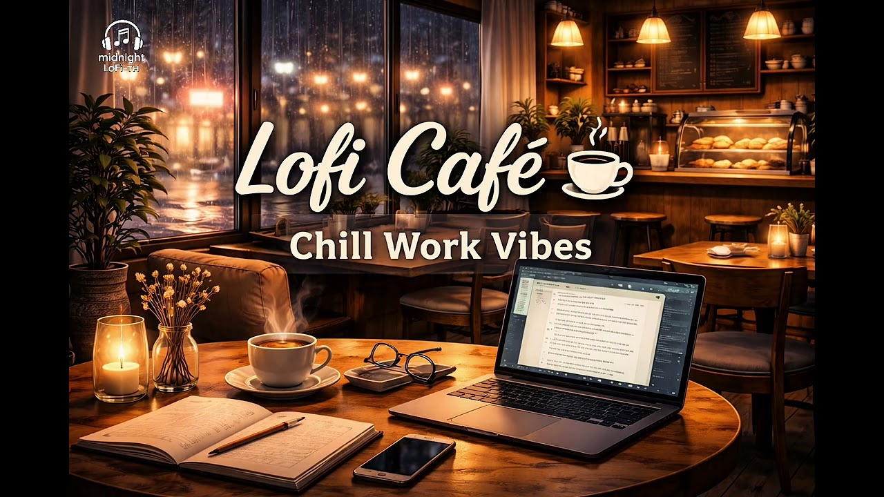 Warm Lofi Café ☕ เพลงฟังเพลิน ๆ เวลาทำงาน สบาย ๆ สมองไหลลื่น 