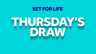 The National Lottery Set For Life draw results from Thursday 21 May 2026