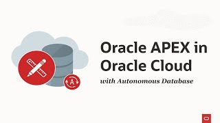 Oracle APEX in Oracle Cloud