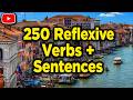 Learn Italian Verbs: 250 Italian Reflexive Verbs + Example Sentences (Audio Lesson)
