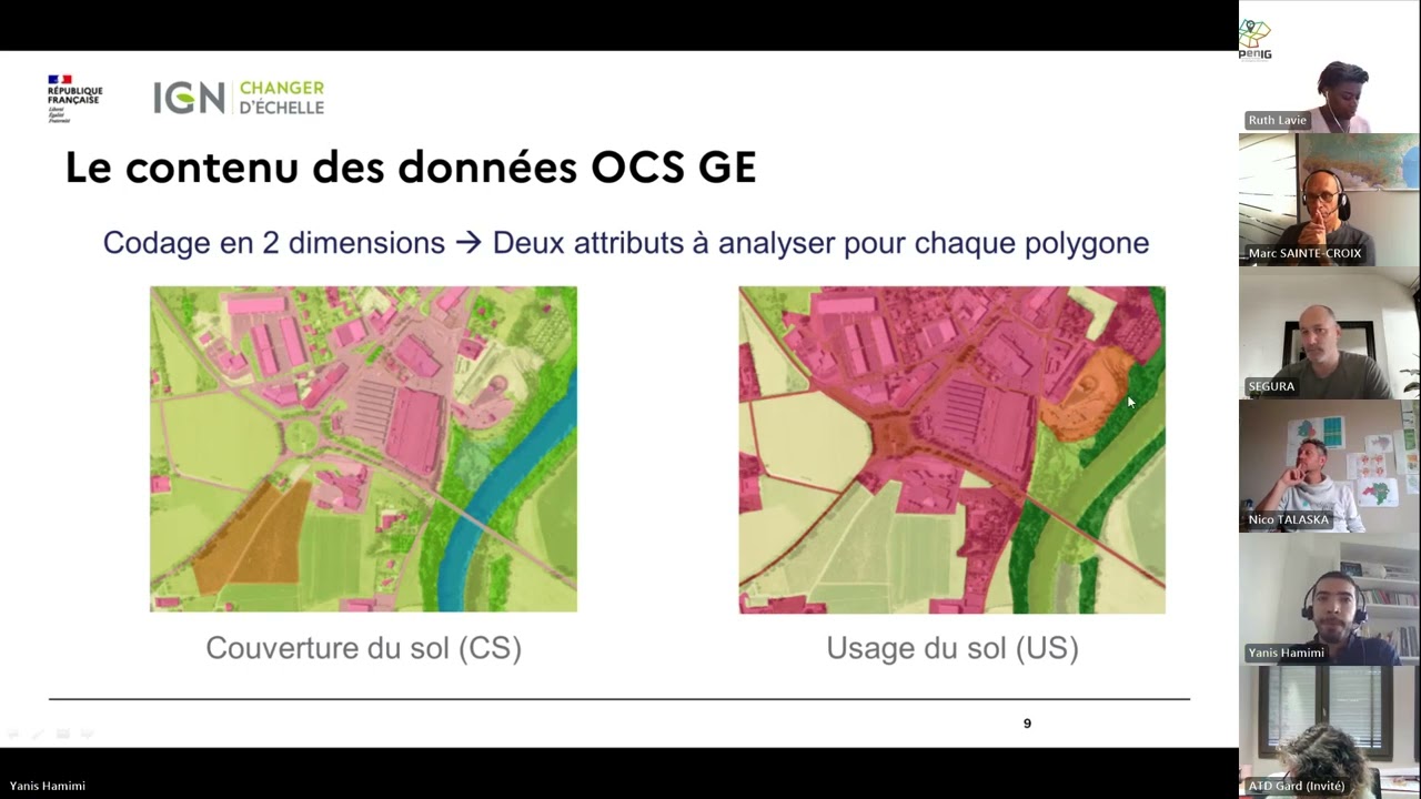 Atelier de formation OCS GE & Espace collaboratif IGN : déploiement OCS GE dpt 30