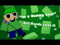 Youtube Thumbnail The Gummy Bear song but Bandu sings it •|• Friday night Funkin cover