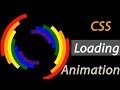 Amazing 3D loading animation by HTML CSS||3d animation||Parvat computer technology
