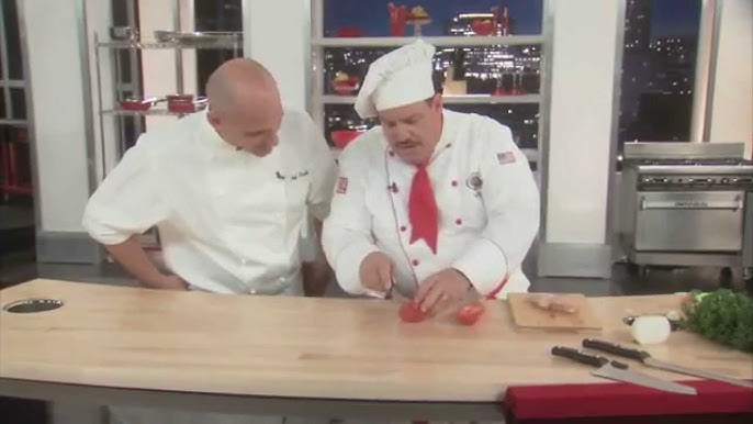 Miracle Blade III TV Infomercial- Part 3: Chef Tony demonstrates