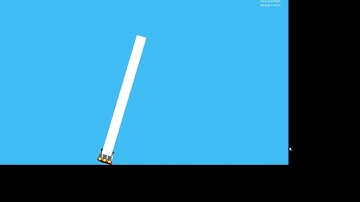 Rocket launch and gravity turn simulation