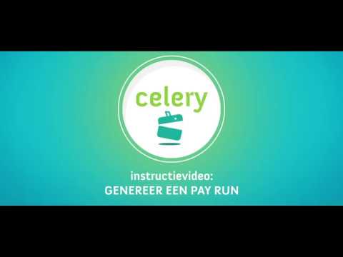 Genereer een pay-run in Celery