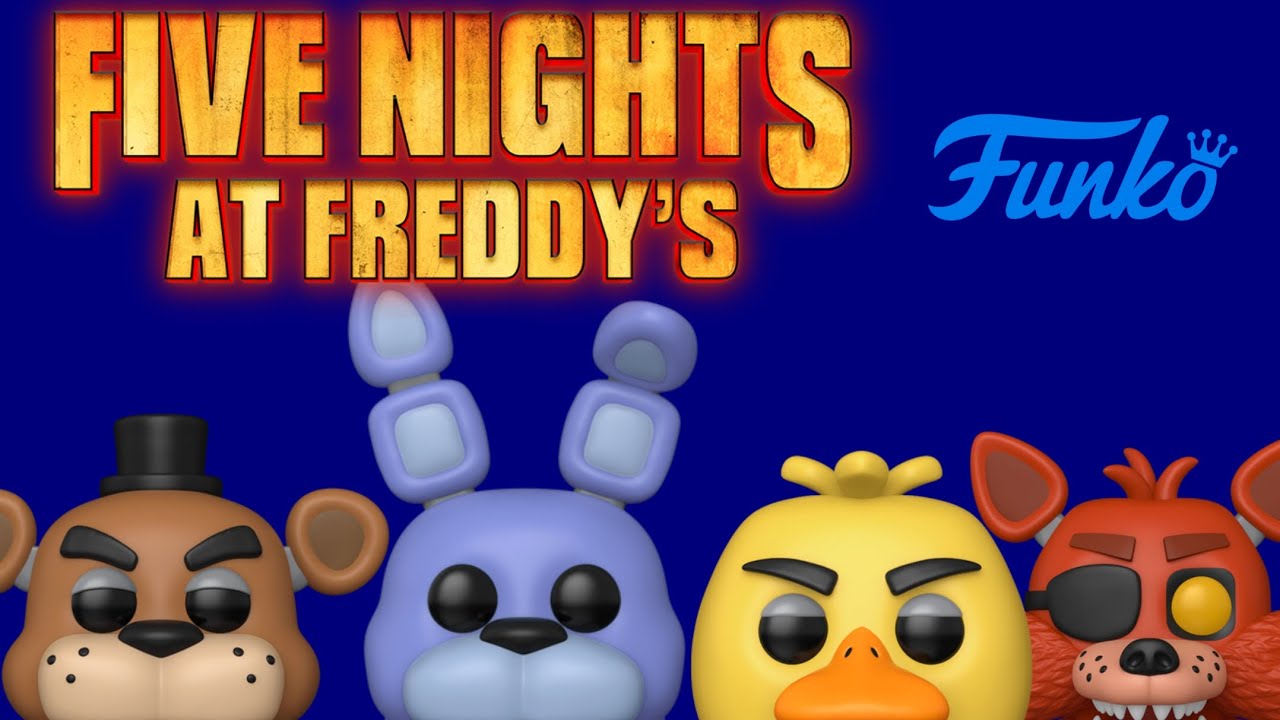 reviewing the new fnaf 10th anniversary funko pops.