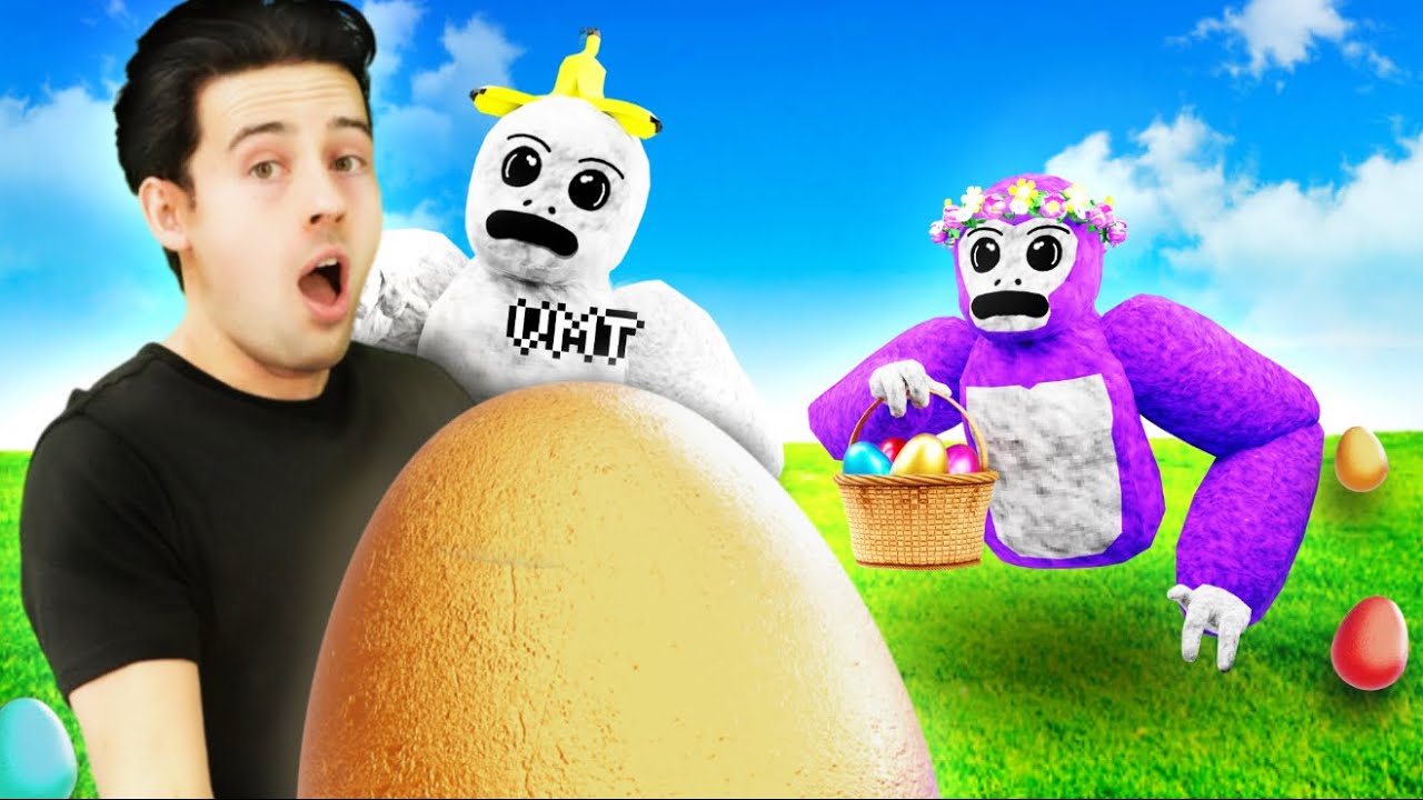 Extreme Easter Egg Scavenger Hunt! (Scary Baboons Map)