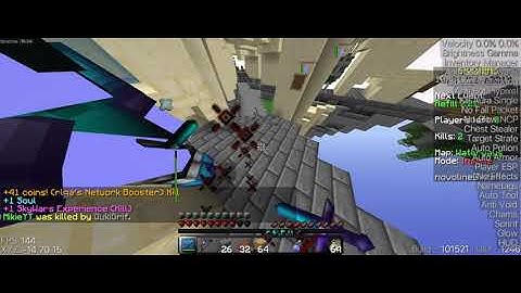 Novoline(intent) Hacking on Hypixel🔥  (First Vid)