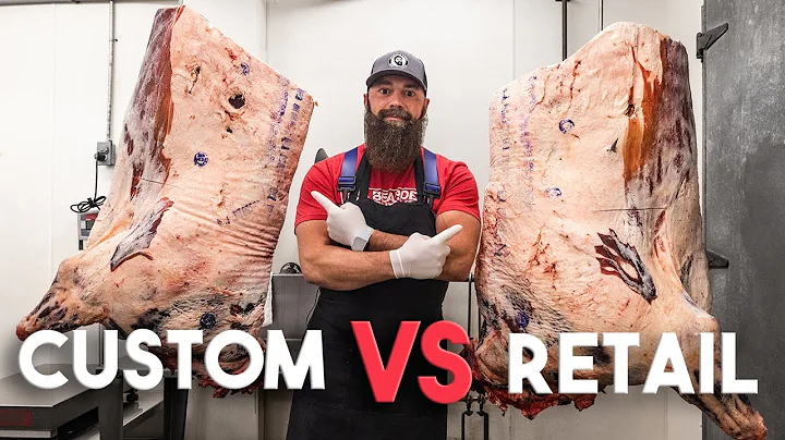 Custom vs. Retail Front Quarters of Cow: A Comparison by The Bearded Butchers