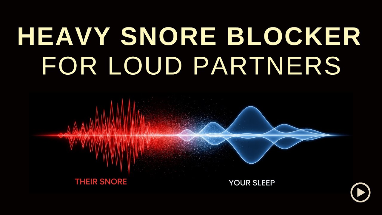 Guarda Heavy Snore Blocker for Loud Partners | 10 Hours Deep Brown Noise (Black Screen) su YouTube Guarda Heavy Snore Blocker for Loud Partners | 10 Hours Deep Brown Noise (Black Screen) su YouTube
