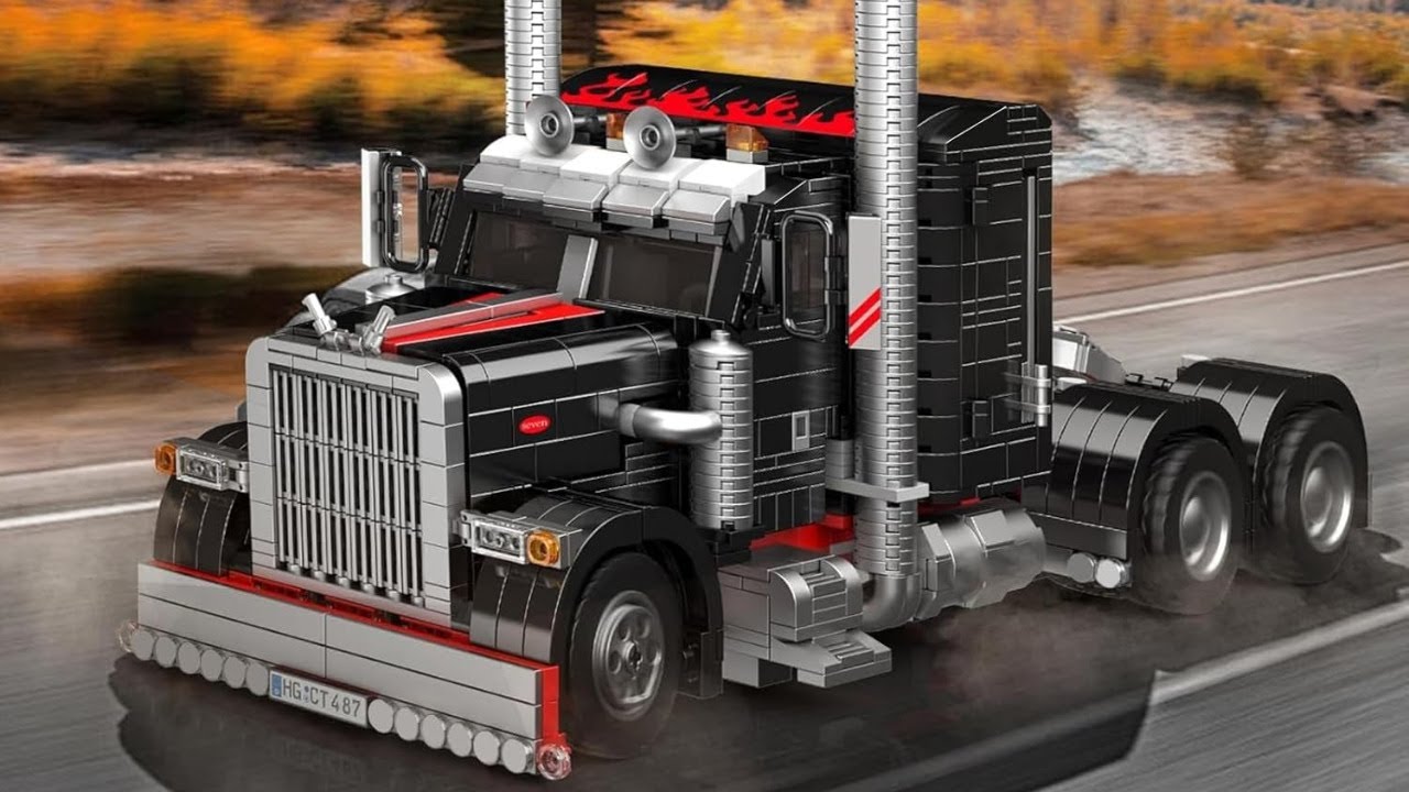 LIVE Mould King Build: 10037 Semi Truck (bricks but not Lego) - Livestream #4 - Final