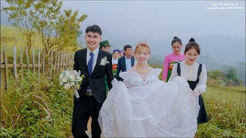 Đám Cưới Trên Đỉnh PÙ LUÔNG | Mạnh Hào & Lương Yến | Cả Làng Đi Bộ Đưa Cô Dâu Xinh Như Búp Bê
