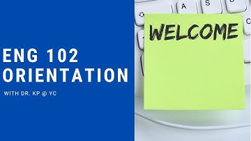 Welcome to ENG 102!