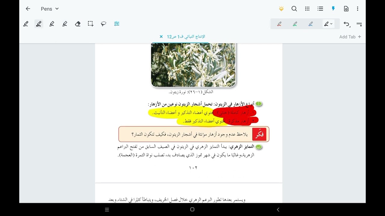 سادس حصة لجيل 2006 لمادة الإنتاج النباتي 