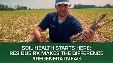 Soil Health Starts Here | Residue Rx Makes the Difference #regenerativeagriculture
