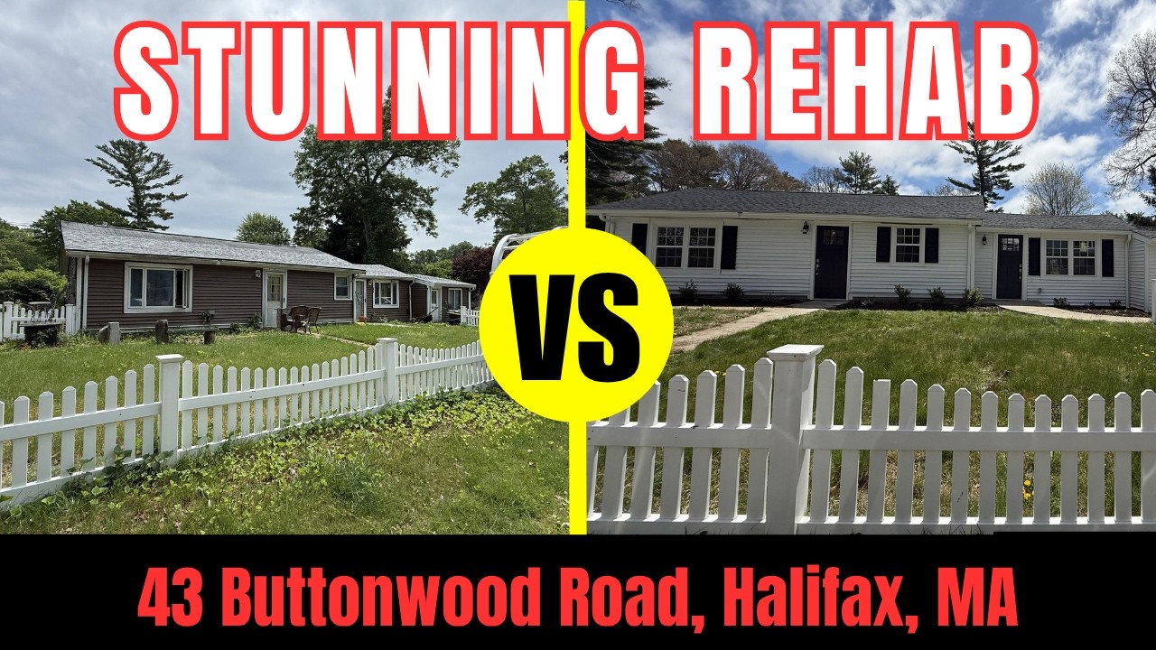 Stunning Full Rehab Walkthrough: 43 Buttonwood Road, Halifax MA | After House Flip