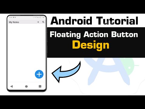 How to add a Floating Button in android studio